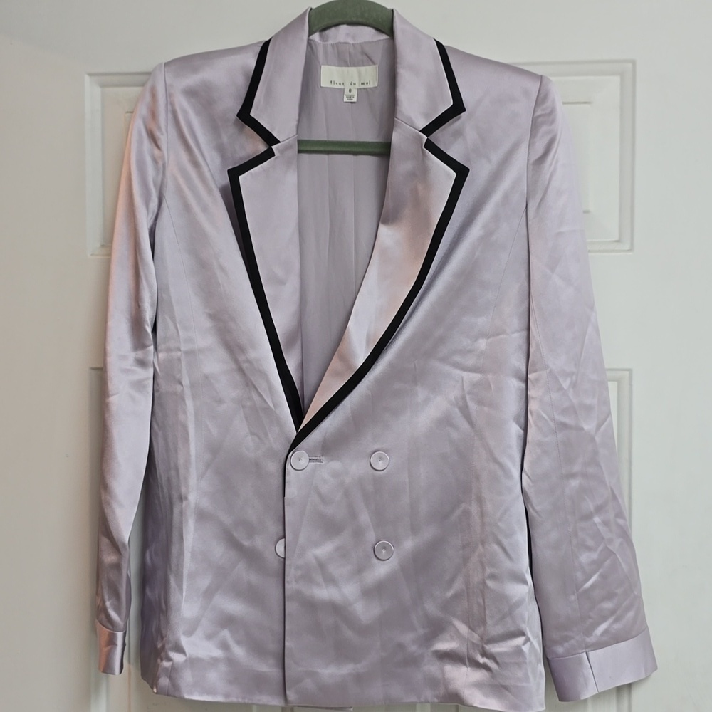 Fleur du Mal Silk SET PANTS & BLAZZER